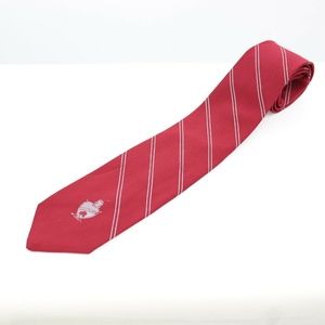 The Challenger Brookfield Golf Red Tie Polyester/S